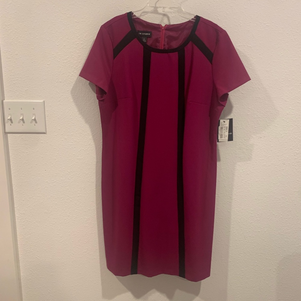 NWT Purple Dress, Size 16